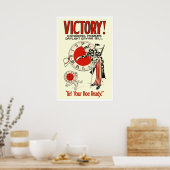 WPA-Tageslicht-Einsparungen Poster (Küche)