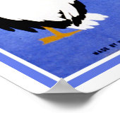 WPA-Vögel der Welt-Werbung Poster (Ecke)