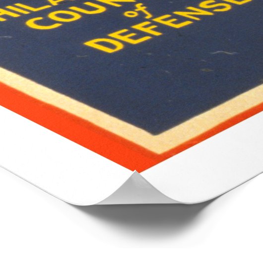 WPA von 1943 Poster (Ecke)