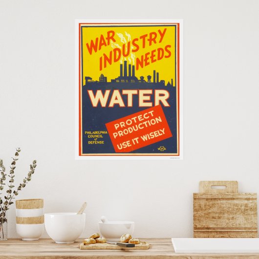 WPA von 1943 Poster (Küche)