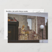 WPA-Wandgemälde2 ~ Postkarte (Vorne/Hinten)