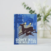 WPA Wildlife Postkarte (Stehend Vorderseite)