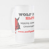 WPE mattierte Tasse (Vorderseite Links)