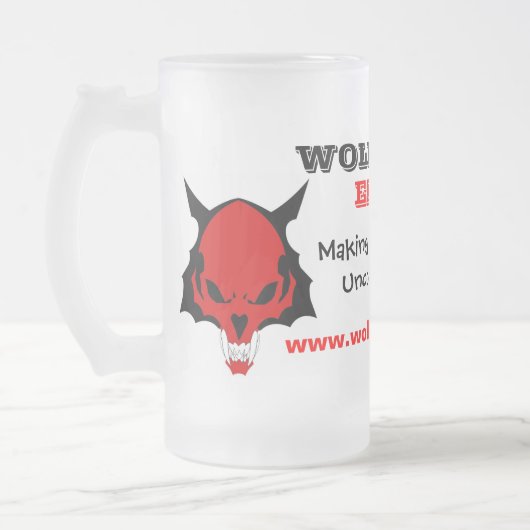 WPE mattierte Tasse (Links)