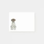 WPG Drahthaar Pointing Griffon Dog Post-it Notes Post-it Klebezettel (Vorderseite)