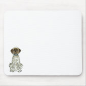 WPG-Drahthaar-Pointing-Griffon-Maus-Pad Mousepad (Vorne)