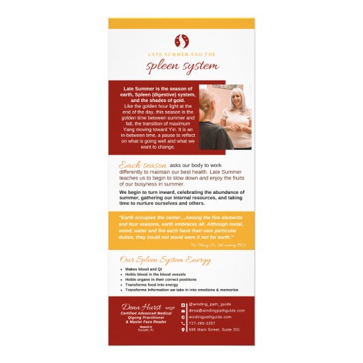 WPG LATE SOMMER RACK CARD WERBEKARTE (Vorne)