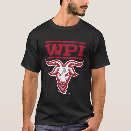 Wpi Engineers Mascot Heather Gray T-Shirt (Vorderseite)