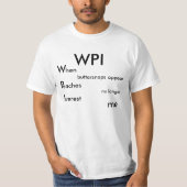 WPI T-Shirt (Vorderseite)
