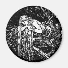 WQ MAGNET : Langhaarige Maiden