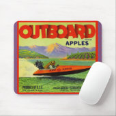 WQ MAUSPAD : Außenborder-Äpfel - Lake Chelan (Mit Mouse)