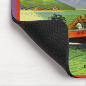 WQ MAUSUNTERLAGE: Außenbordäpfel - See Chelan Mousepad (Ecke)