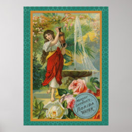 WQ POSTER: Brunnen-Mädchen Poster