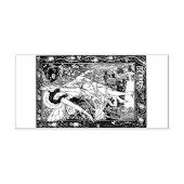 WQ RUBBER BRIEFMARKE: Fairy Maiden Summer Gummistempel (Prägung)