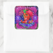 WQ Scott Hot Pepper "Say Cheese" Aufkleber Groß (Tasche)