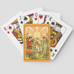 WQ SPIELKARTEN: Die Sonnenfeier Spielkarten