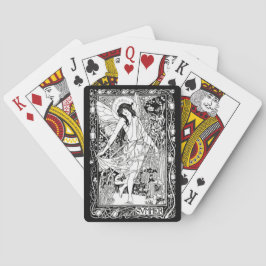 WQ SPIELKARTEN: Kunst Nouveau Fee Spielkarten