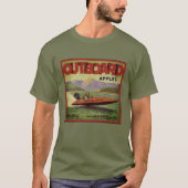 WQ T-SHIRT MÄNNER: Außenbordäpfel - See Chelan (Vorderseite)