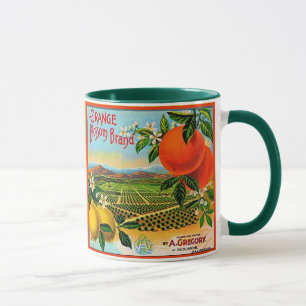 WQ TASSE : Orange Blossom Kistenetikett