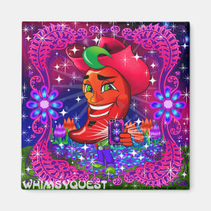 WQ TOYS MAGNET: Scott Hot Pepper "Say Cheese" Magnet