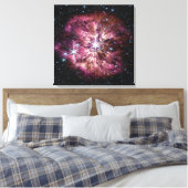 WR 124 Star & Nebula | Helle Sterne | JWST Leinwanddruck (Insitu (Schlafzimmer))