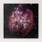 WR 124 Star & Nebula | Helle Sterne | JWST Puzzle (Horizontal)