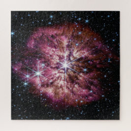 WR 124 Star & Nebula | Helle Sterne | JWST Puzzle