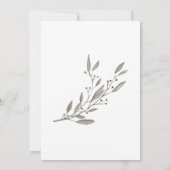 Wraath Wedding Einladungen für die Zweite Ehe (Rückseite)