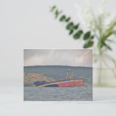 Wrack des Orcun C Postkarte (Stehend Vorderseite)