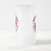 Wrack Diving (Skull) Mattglas Bierglas (Mittel)