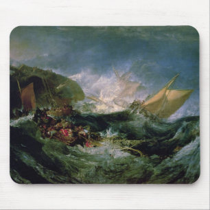 Wrack Josephs Mallord William Turner von einem Mousepad