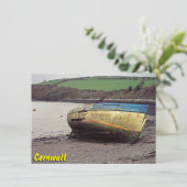 Wrack-Karte von Cornwall (Stehend Vorderseite)