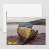 Wrack-Karte von Cornwall (Vorne/Hinten)