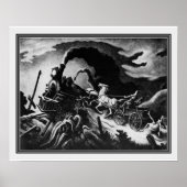 "Wrack of the Old '97" von Thomas Hart Benton 16x2 Poster (Vorne)
