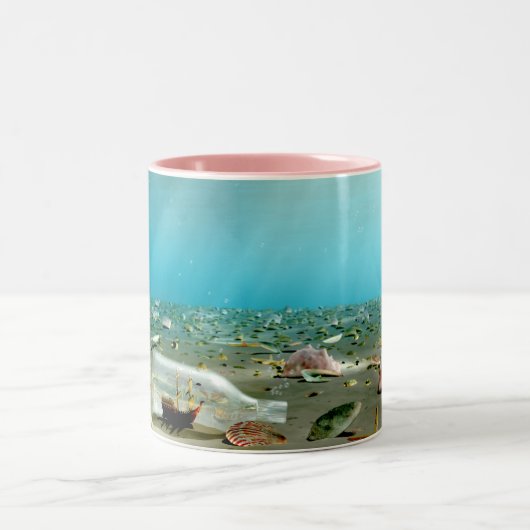 Wrack-Tasse Zweifarbige Tasse (Mittel)