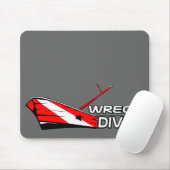Wrack-Taucher Mousepad (Mit Mouse)