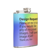 Wrackbitle für Entwurfsanfragen Flachmann (Rechts)