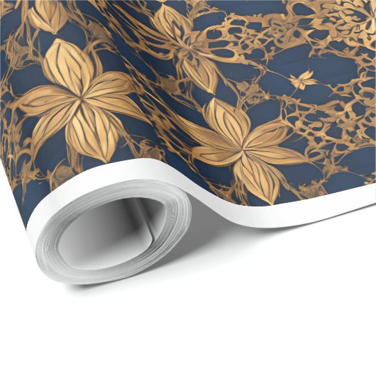 Wrackblatt Geschenkpapier (Rolleneckpunkt)