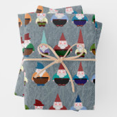 Wrackpapier-Blätter Geschenkpapier Set (Beispiel)