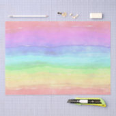 Wrackpapier für den Rainbow-Wash Seidenpapier (Handwerk)