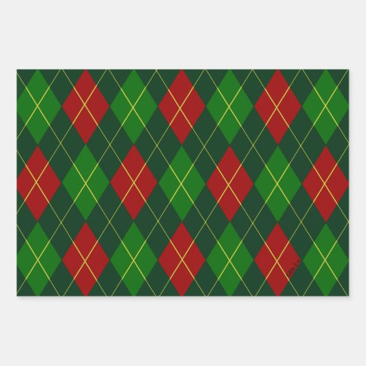 Wrackpapier für die Raute Geschenkpapier Set (Vorderseite 2)