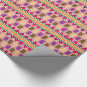 Wrackpapier für die Sommerzeit-Süßigkeiten Geschenkpapier (Ecke)