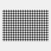 Wrackpapier für Hahnentrittmuster Geschenkpapier Set (Vorderseite 3)