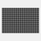 Wrackpapier für Hahnentrittmuster Geschenkpapier Set (Vorderseite)