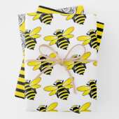 Wrackpapier für Hummeln Geschenkpapier Set (Beispiel)