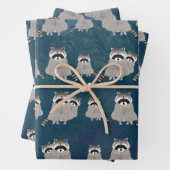 Wrackpapier für Raccoons Geschenkpapier Set (Beispiel)