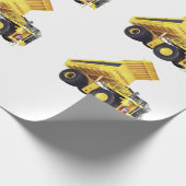 Wrackpapier für schwere Maschinen Geschenkpapier (Ecke)