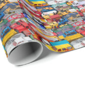 Wrackpapier für Spielzeug Geschenkpapier (Rolleneckpunkt)