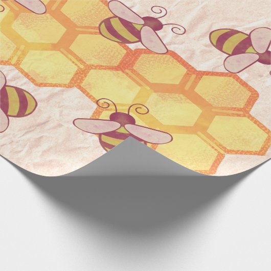 Wrackpapier für Zuckerrüben Geschenkpapier (Ecke)