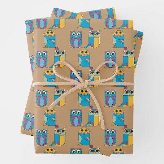 Wrackpapier Geschenkpapier Set (Beispiel)